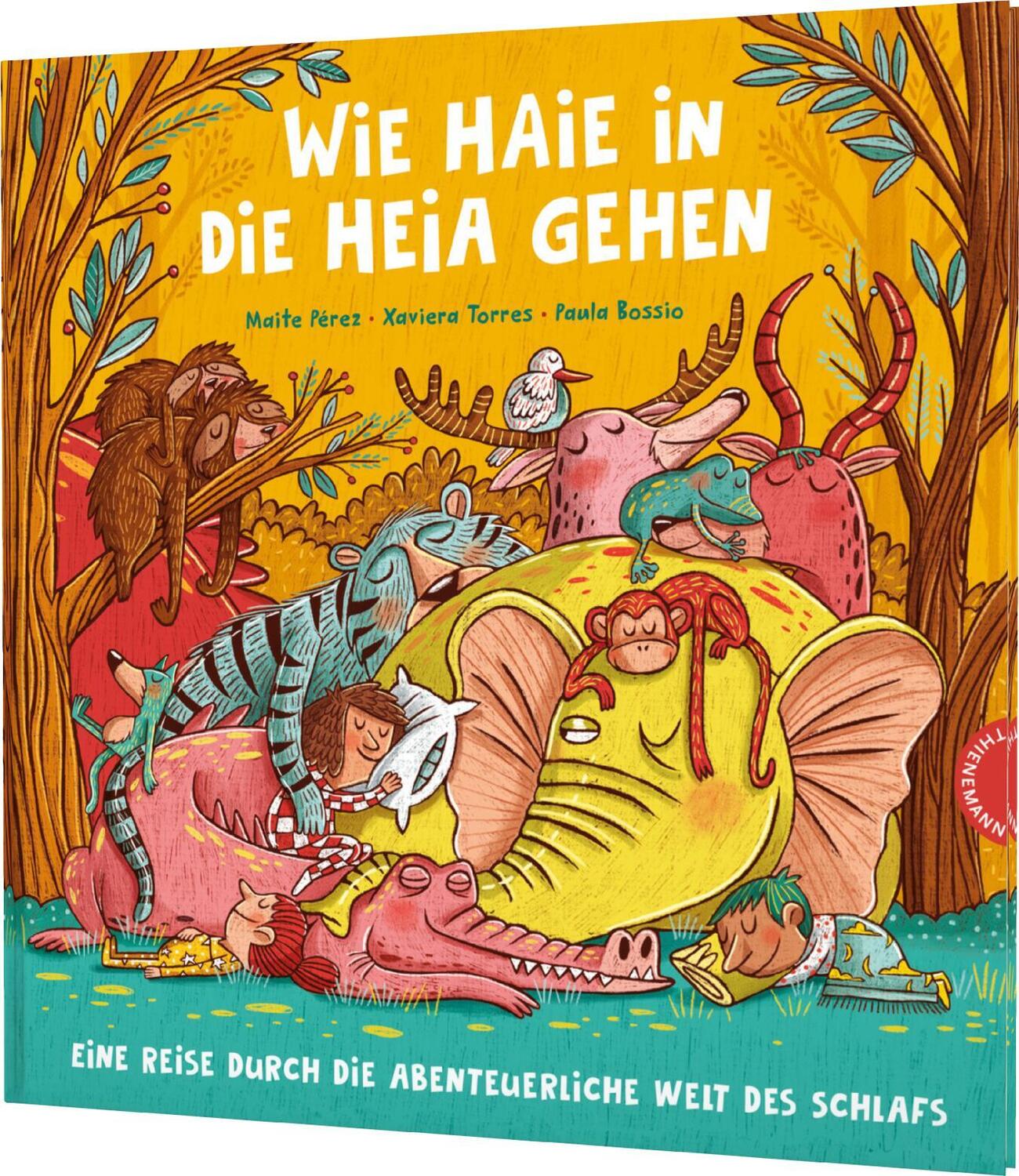 Cover: 9783522460682 | Wie Haie in die Heia gehen | Maite Pérez (u. a.) | Buch | 40 S. | 2024