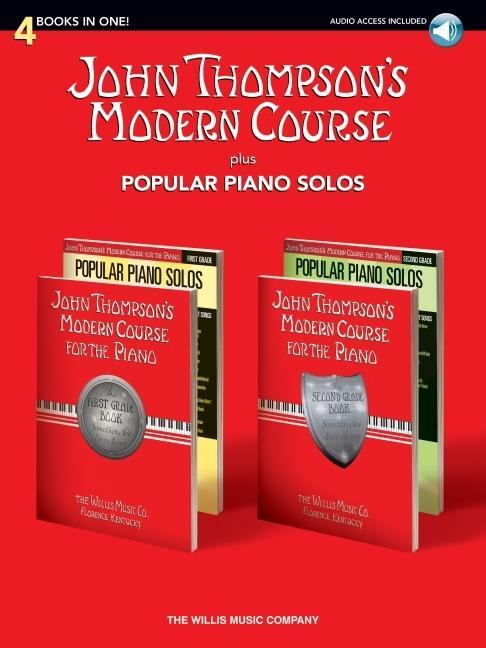 Cover: 9781423476405 | John Thompson's Modern Course Plus Popular Piano Solos: 4 Books in...