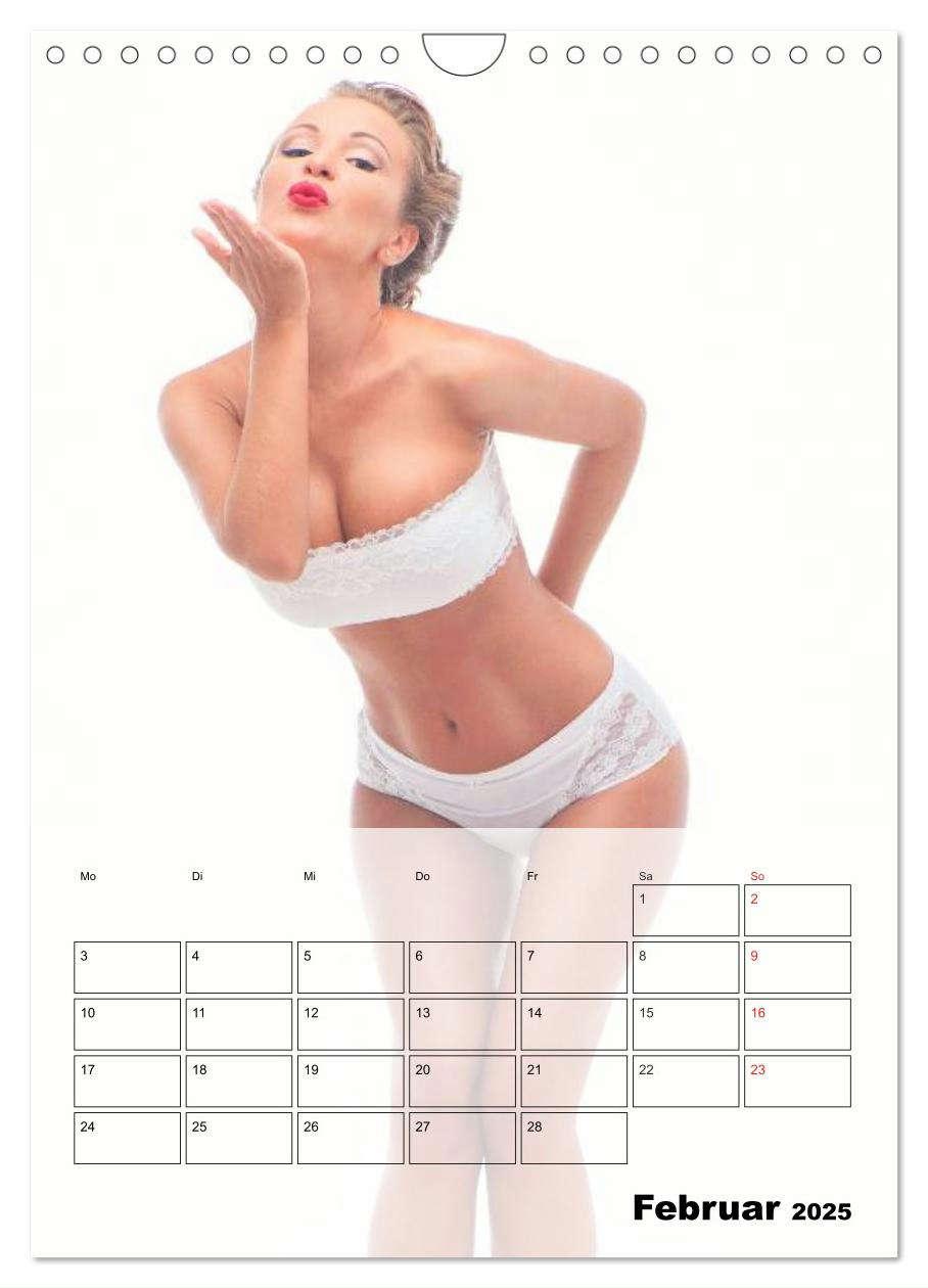 Bild: 9783457035894 | Sexy Hexi. Pin-ups-Planer (Wandkalender 2025 DIN A4 hoch), CALVENDO...