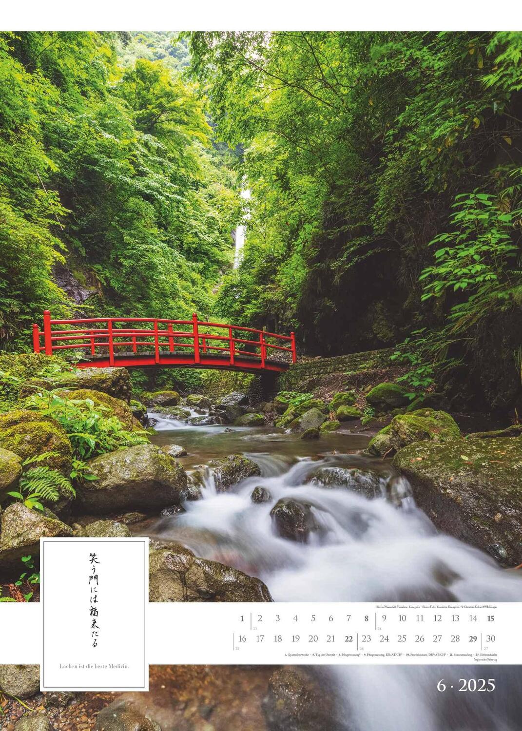 Bild: 4251732342272 | Spirit of Japan 2025 - Bildkalender XXL 50x70 cm - mit japanischer...