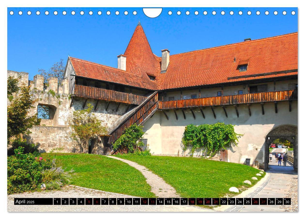 Bild: 9783435057368 | Burghausen - Mittelalter an der Salzach (Wandkalender 2025 DIN A4...