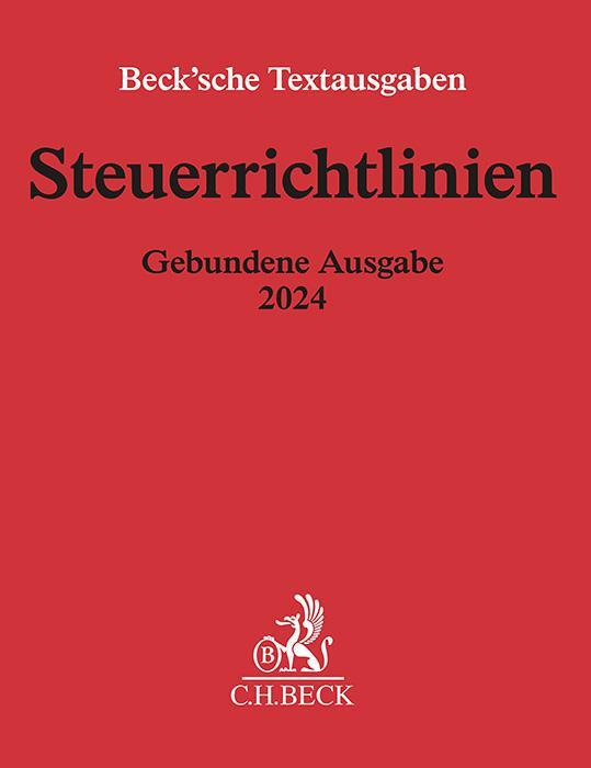 Cover: 9783406817144 | Steuerrichtlinien Gebundene Ausgabe 2024 | Buch | 4270 S. | Deutsch