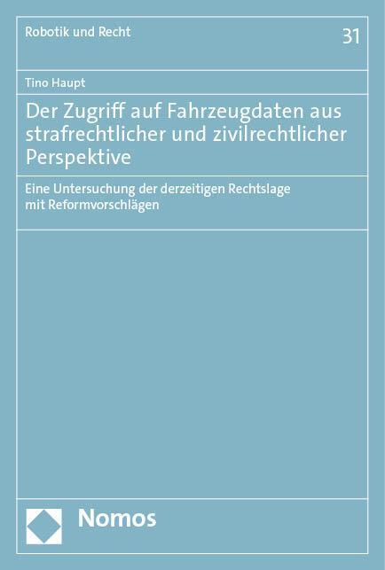 Cover: 9783756007882 | Der Zugriff auf Fahrzeugdaten aus strafrechtlicher und...