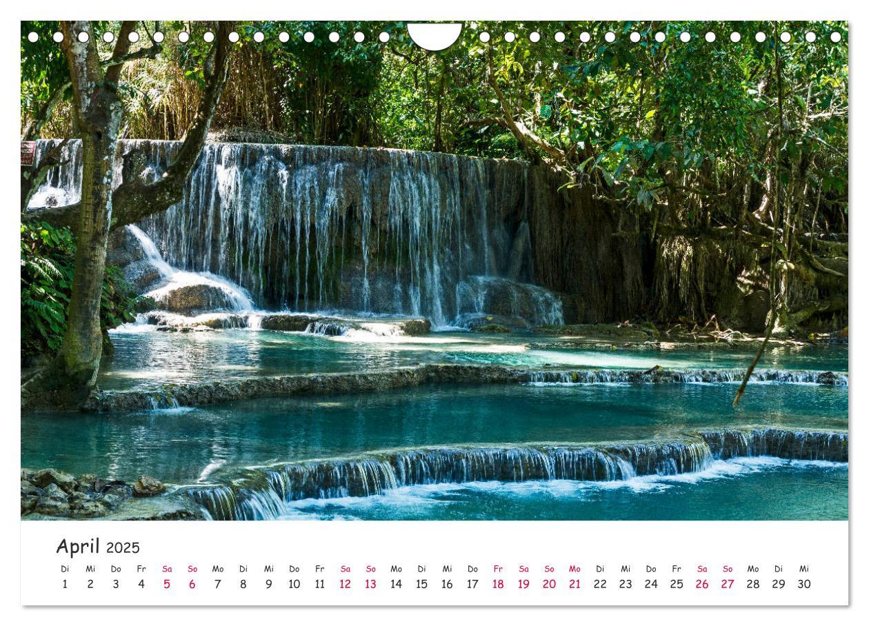 Bild: 9783435140213 | Laos - Im Herzen Indochinas (Wandkalender 2025 DIN A4 quer),...