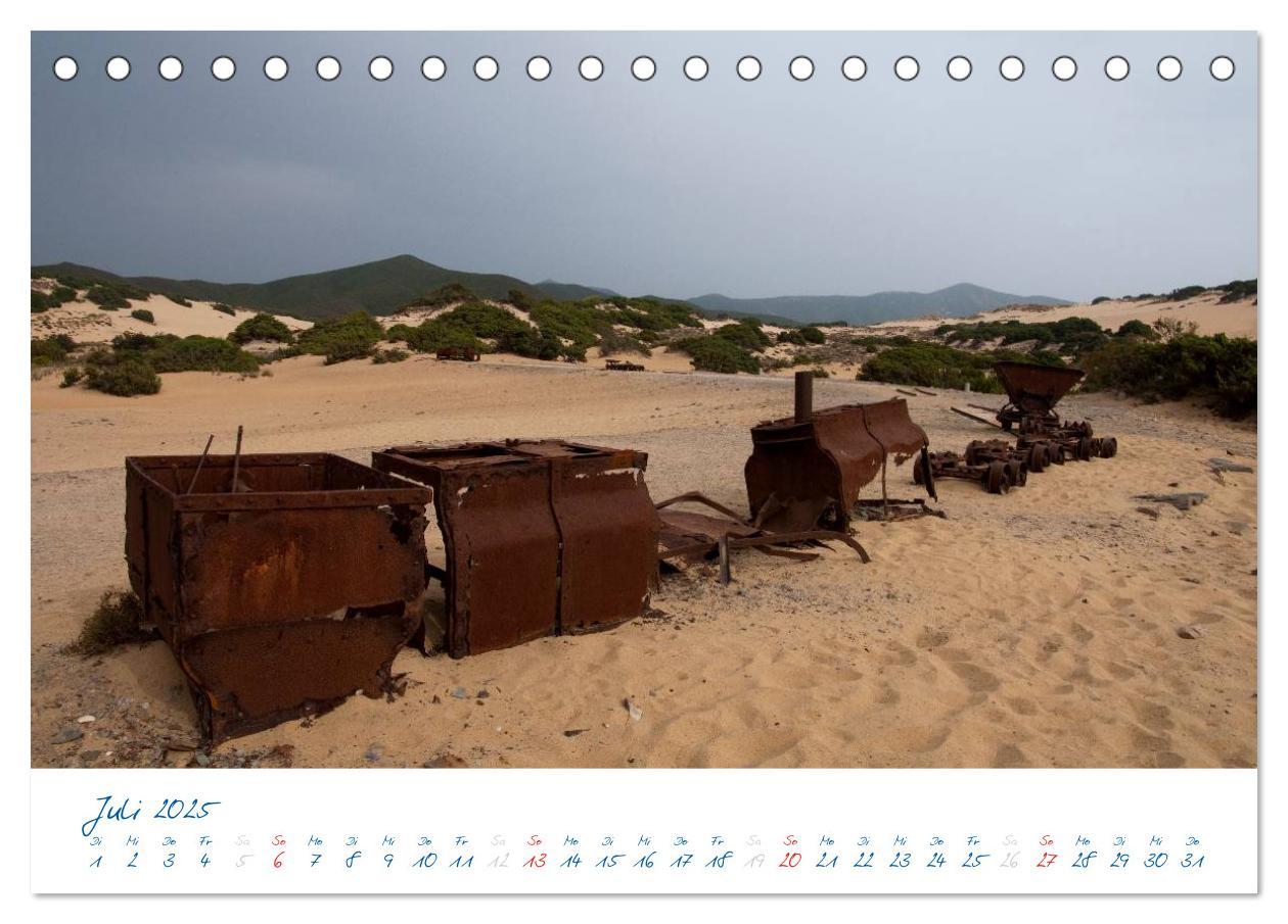 Bild: 9783435738328 | Sardinien (Tischkalender 2025 DIN A5 quer), CALVENDO Monatskalender