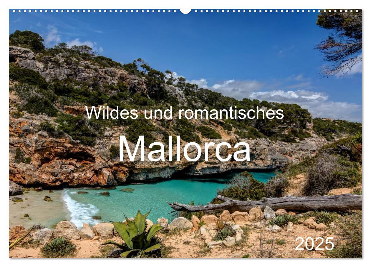 Cover: 9783435609024 | Wildes und romantisches Mallorca (Wandkalender 2025 DIN A2 quer),...