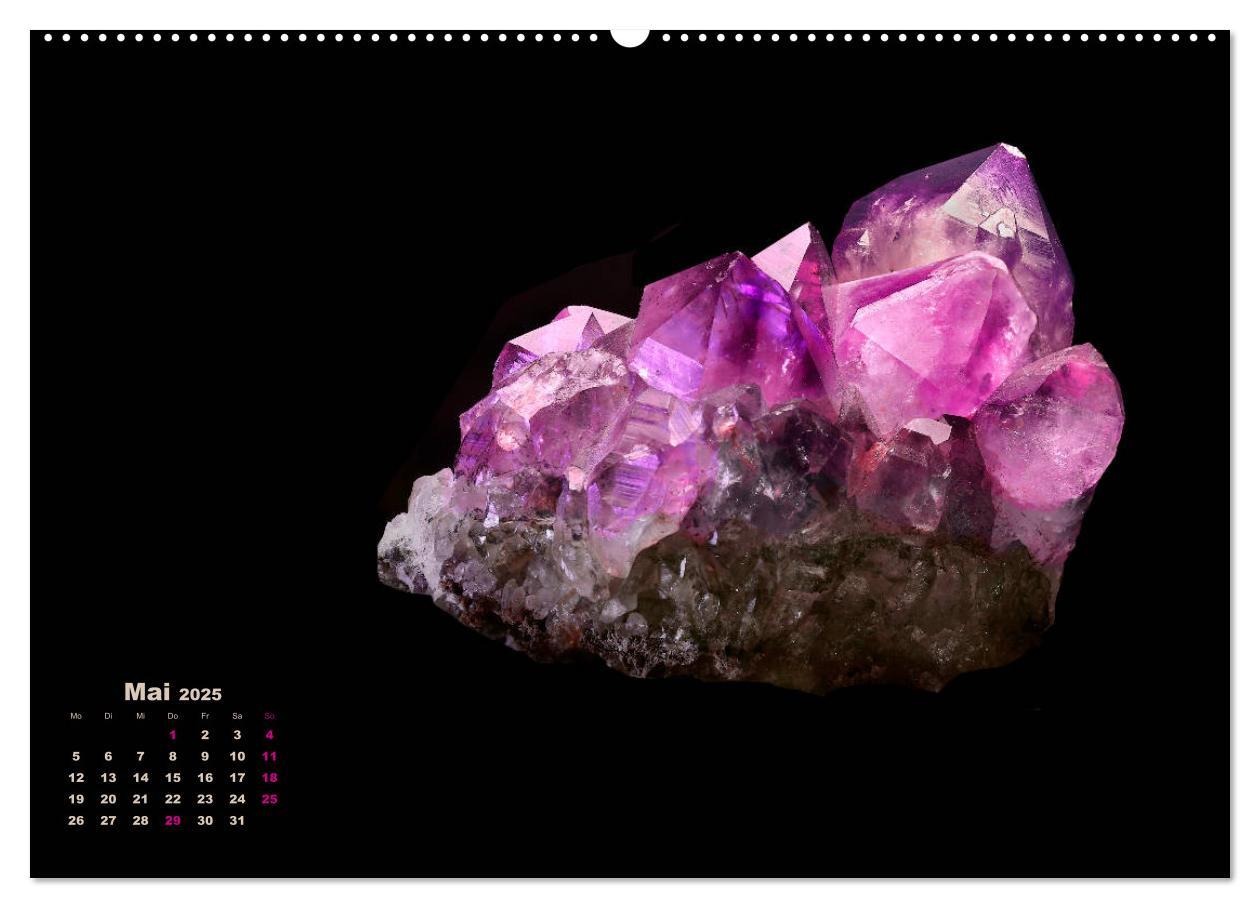 Bild: 9783435393114 | MINERALIEN designed by nature (Wandkalender 2025 DIN A2 quer),...