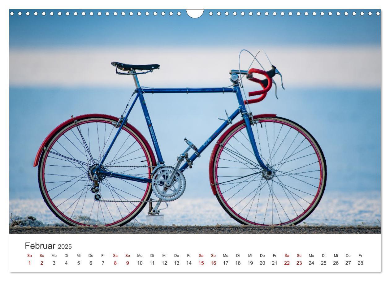 Bild: 9783435018284 | Stahlrenner - Rennrad-Klassiker aus Europa (Wandkalender 2025 DIN...