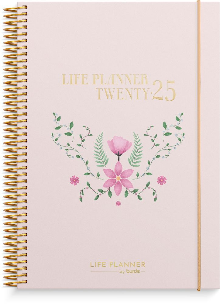 Cover: 7340188003664 | Burde Life Planner Pink Horizontal Kalender 2025 | Buch | Deutsch