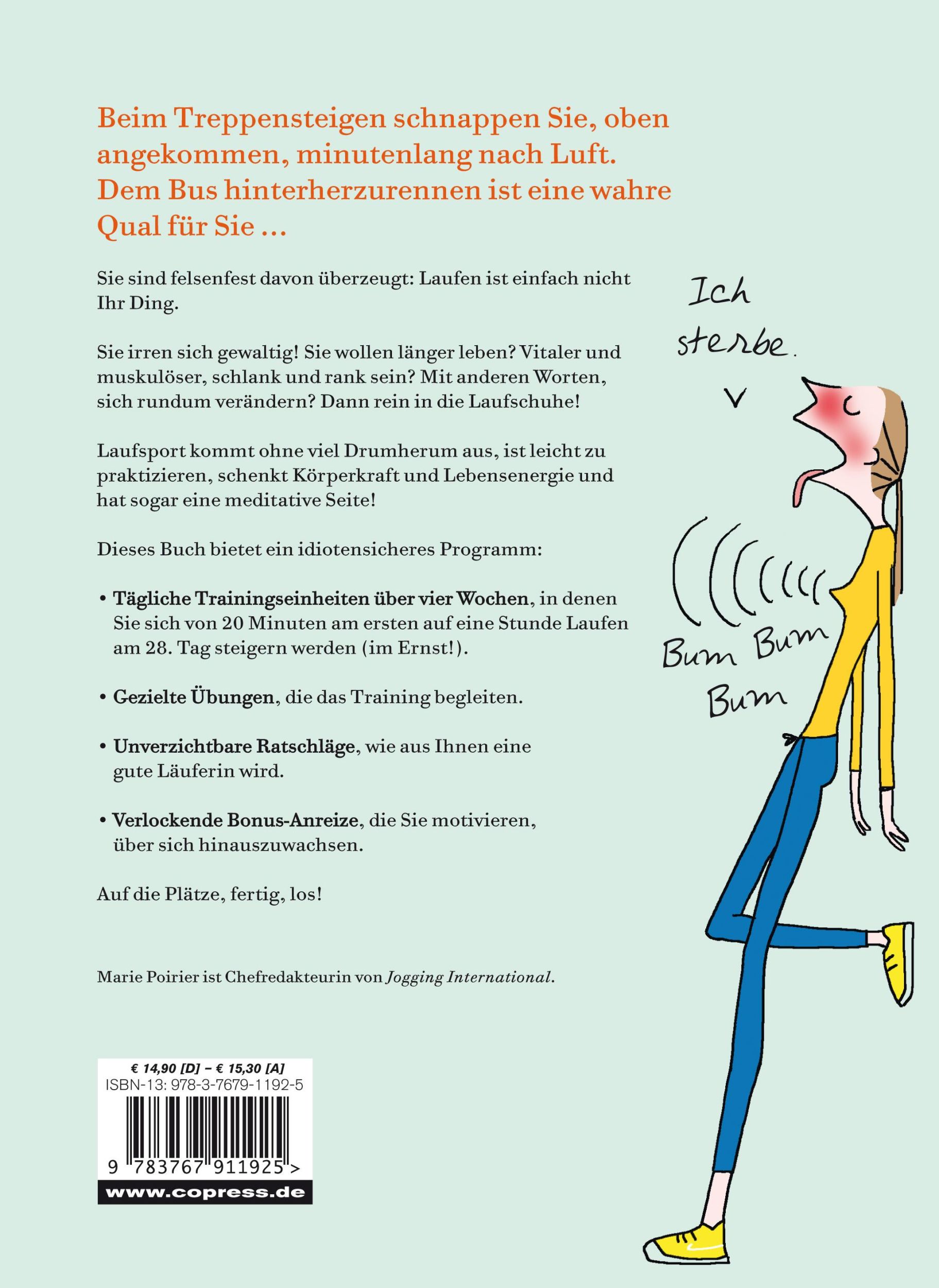 Rückseite: 9783767911925 | Das Laufbuch für Faulenzerinnen | Ein 4-wöchiges Laufprogramm | Buch