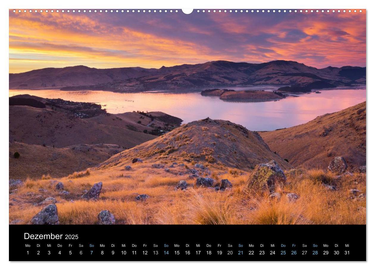 Bild: 9783435564774 | Traumziel Neuseeland 2025 (Wandkalender 2025 DIN A2 quer), CALVENDO...