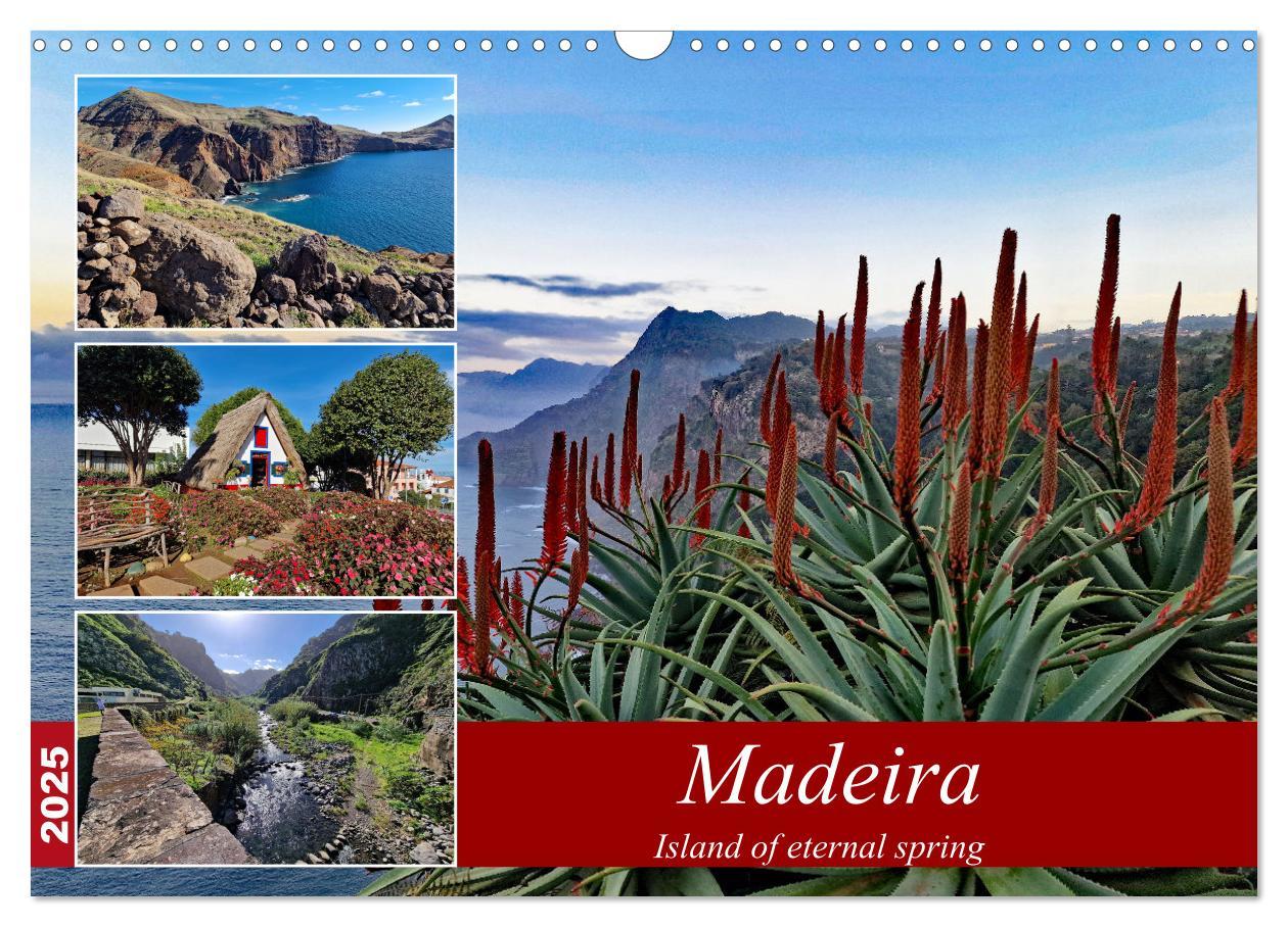 Cover: 9781325834150 | Madeira island of eternal spring (Wall Calendar 2025 DIN A3...