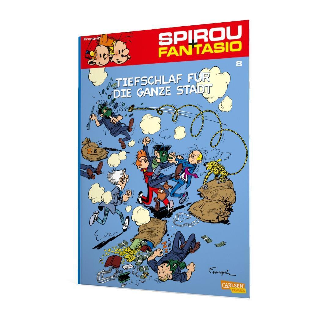 Bild: 9783551772084 | Spirou und Fantasio 08. Tiefschlaf für die ganze Stadt | Franquin