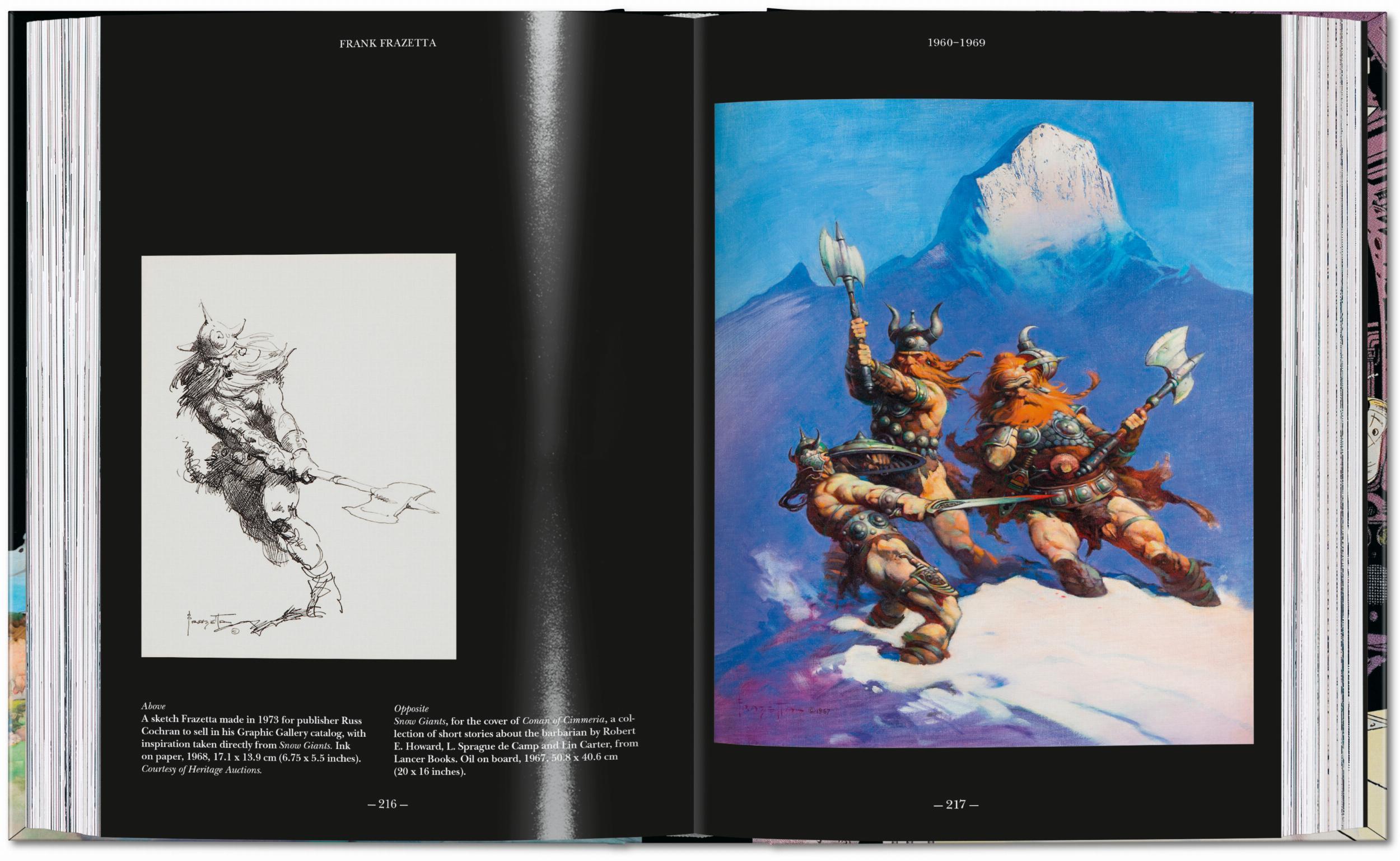 Bild: 9783836597951 | The Fantastic Worlds of Frank Frazetta. 40th Ed. | Dan Nadel (u. a.)