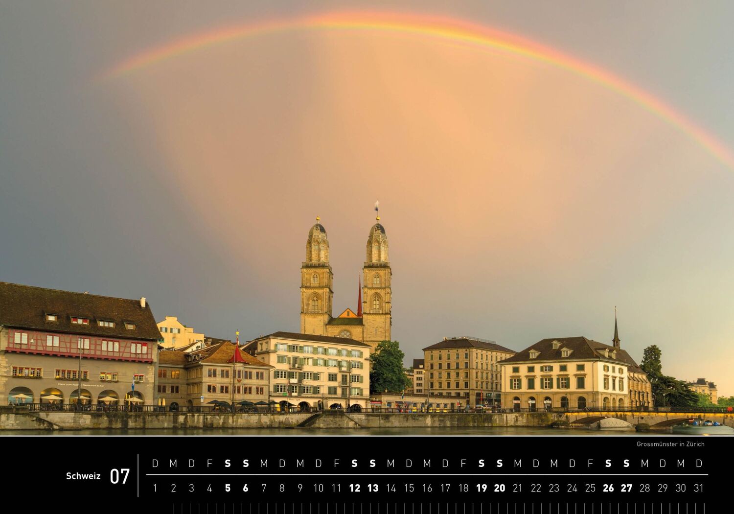 Bild: 9783968555263 | 360° Schweiz Premiumkalender 2025 | Christian Heeb | Kalender | 13 S.