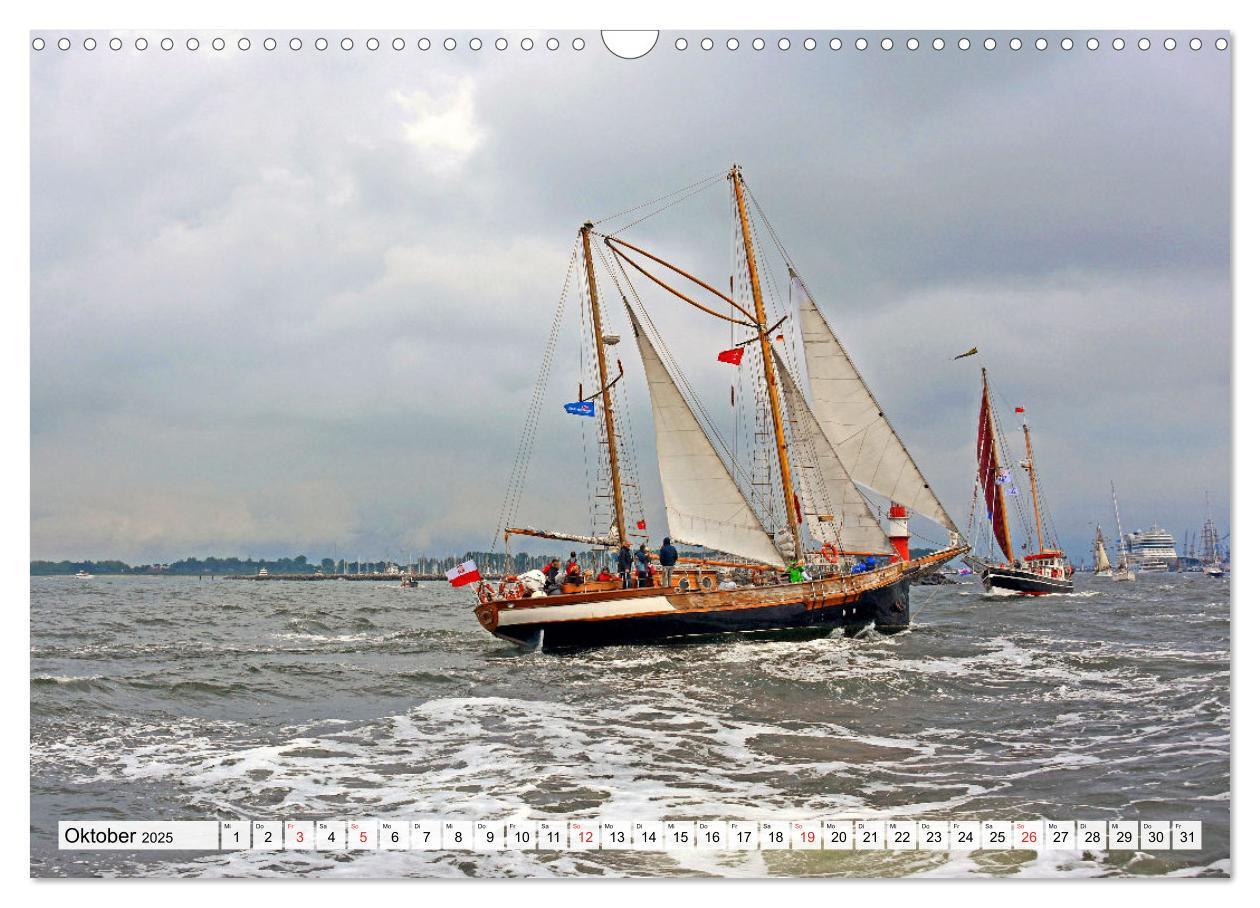 Bild: 9783435202799 | Die HANSE SAIL Das große Seglertreffen in Rostock (Wandkalender...