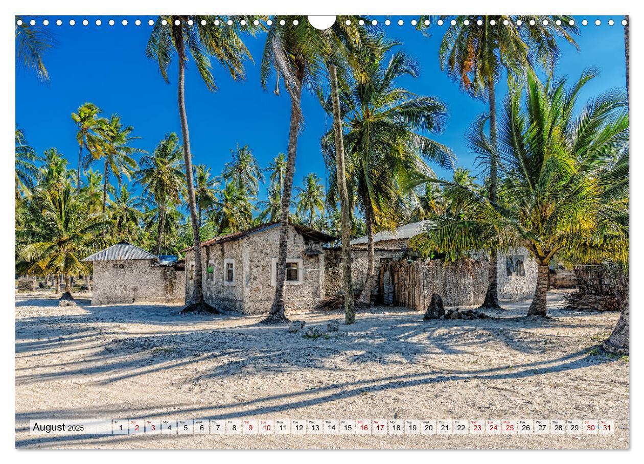 Bild: 9781325945108 | Welcome to Zanzibar (Wall Calendar 2025 DIN A3 landscape), CALVENDO...