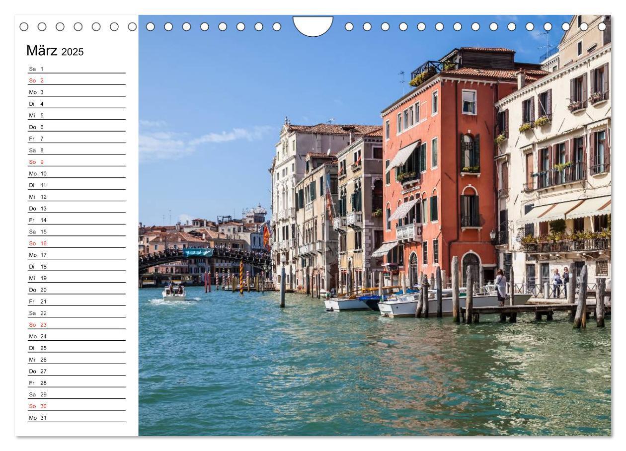 Bild: 9783435509195 | VENEDIG Eine Tour auf dem Canal Grande (Wandkalender 2025 DIN A4...