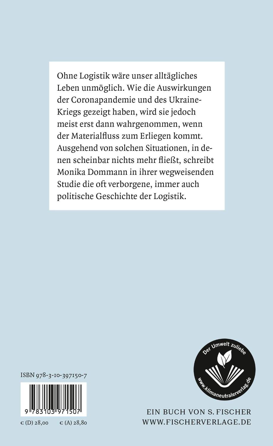 Rückseite: 9783103971507 | Materialfluss | Monika Dommann | Buch | 288 S. | Deutsch | 2023