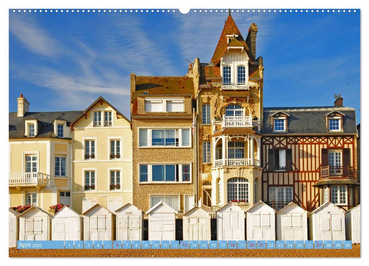 Bild: 9783435680139 | Quer durch die Normandie (Wandkalender 2025 DIN A2 quer), CALVENDO...