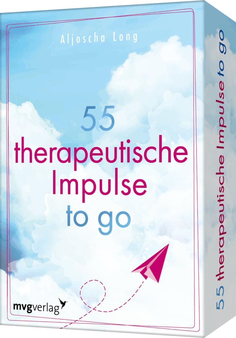 Cover: 9783747405246 | 55 therapeutische Impulse to go | Aljoscha Long | Box | 57 S. | 2023