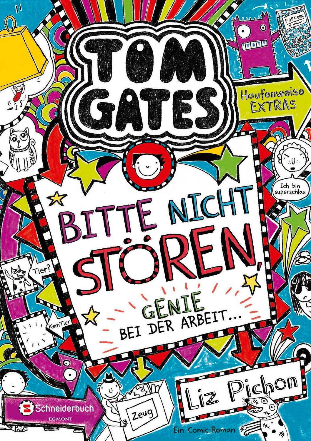 Cover: 9783505137211 | Tom Gates 08 | Bitte nicht stören, Genie bei der Arbeit ... | Pichon