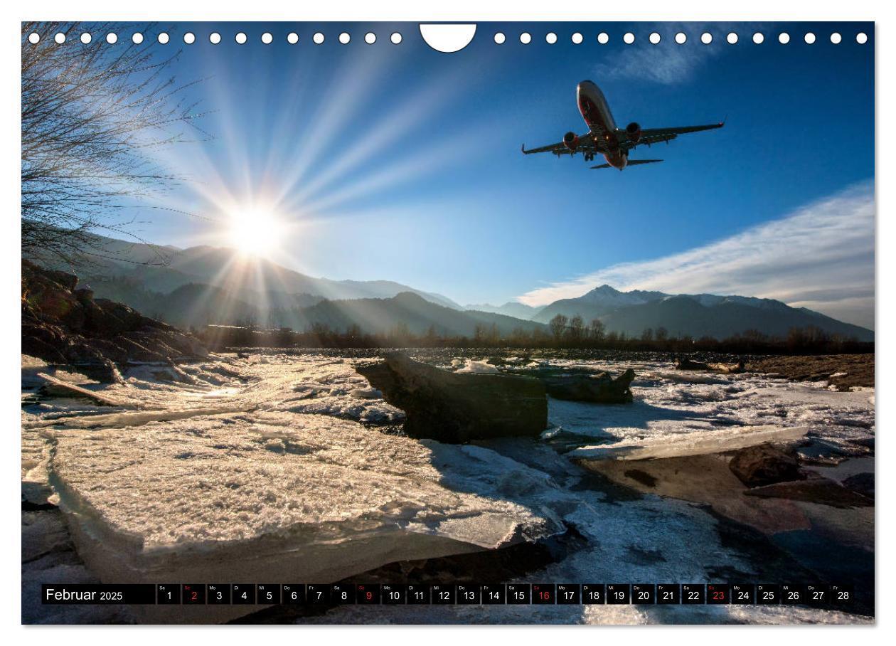 Bild: 9783435186457 | Flugzeugkalender (Wandkalender 2025 DIN A4 quer), CALVENDO...