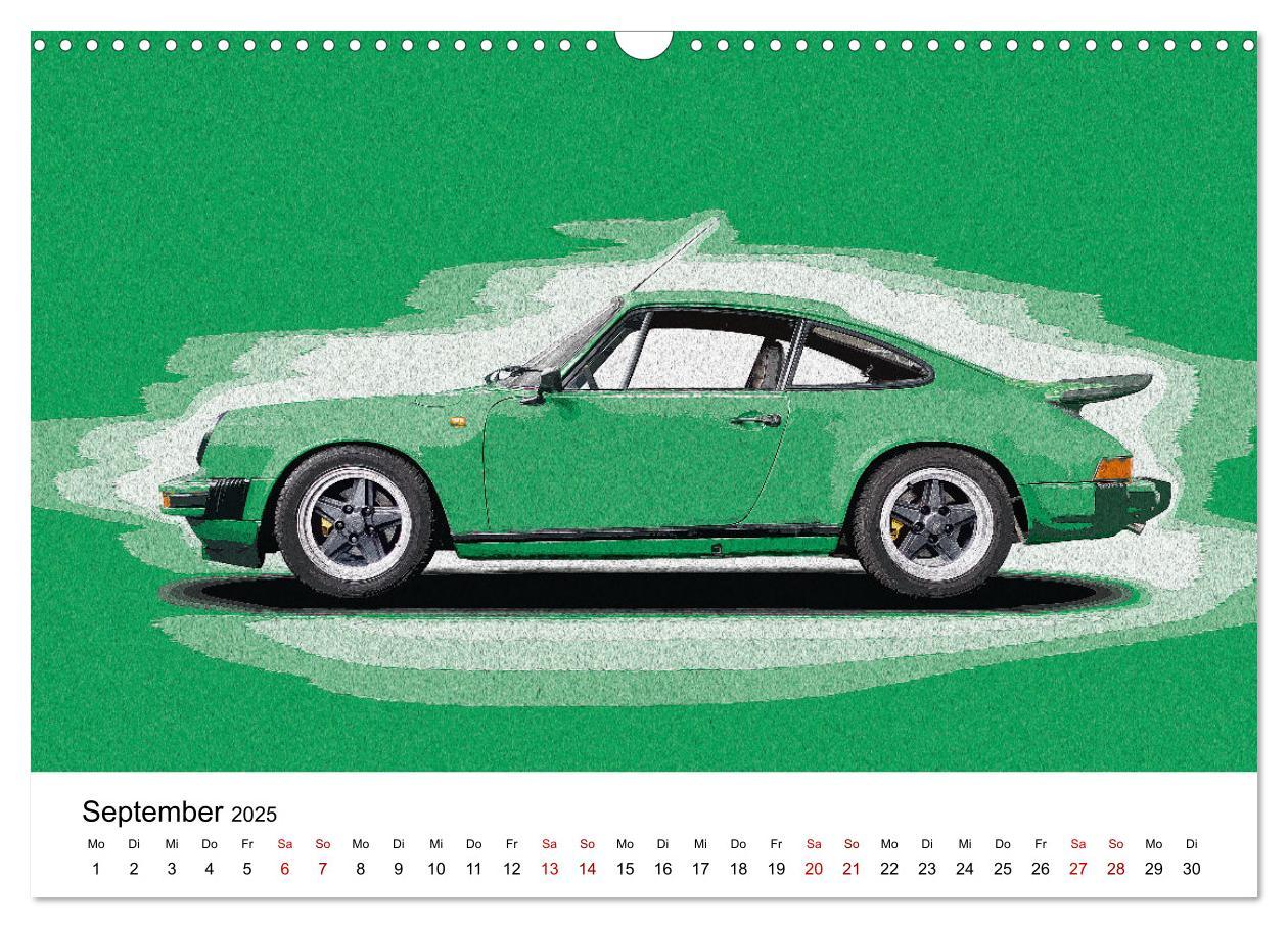 Bild: 9783457230312 | Car Art Edition Sportwagenlegenden (Wandkalender 2025 DIN A3 quer),...