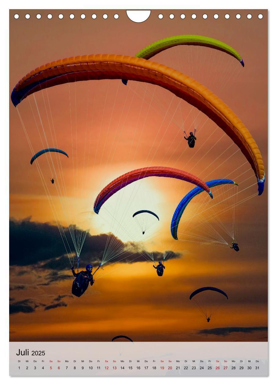 Bild: 9783435931804 | Paragliding - einfach Spaß (Wandkalender 2025 DIN A4 hoch),...