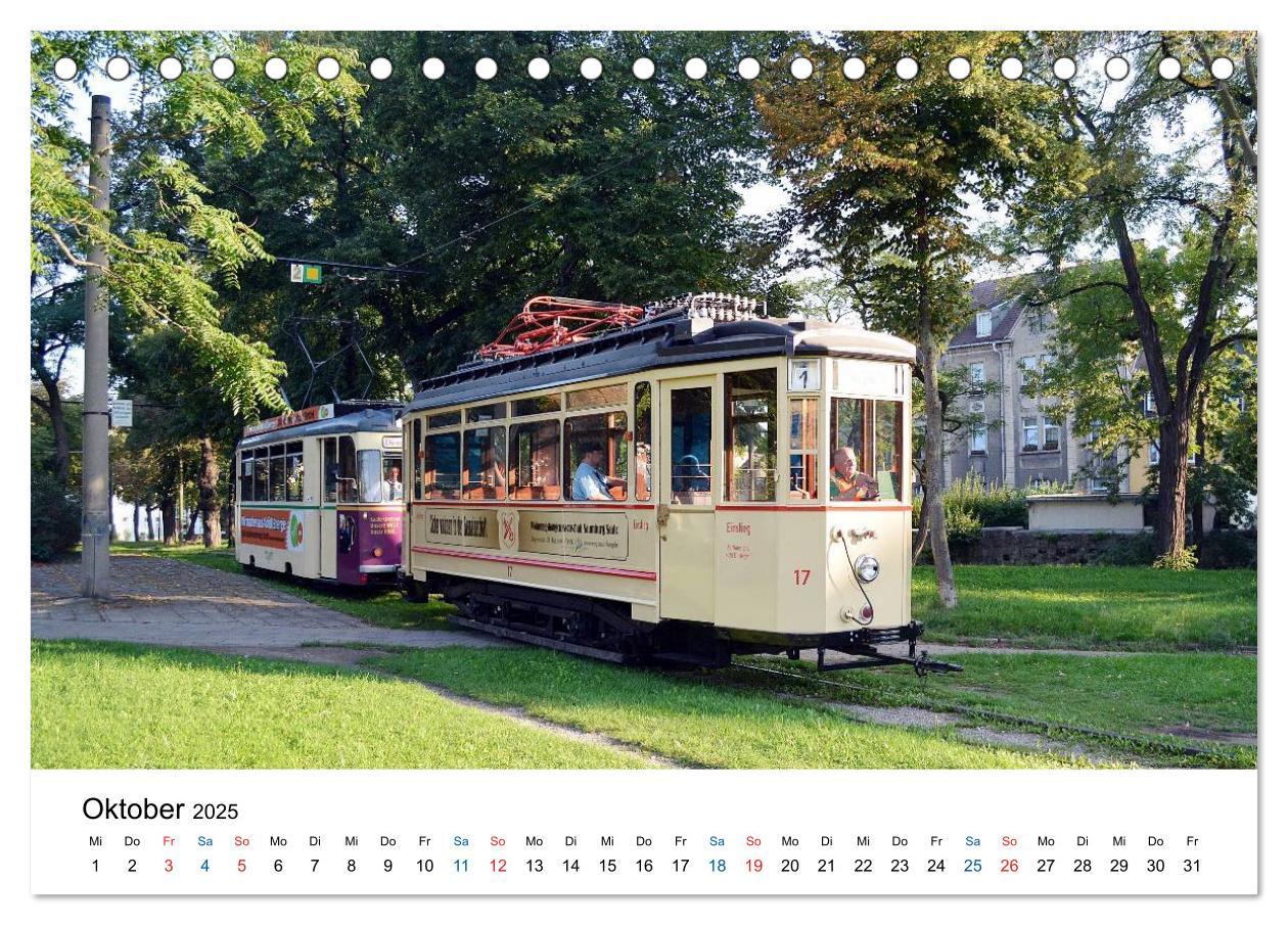 Bild: 9783435495429 | Naumburgs historische Straßenbahn (Tischkalender 2025 DIN A5 quer),...