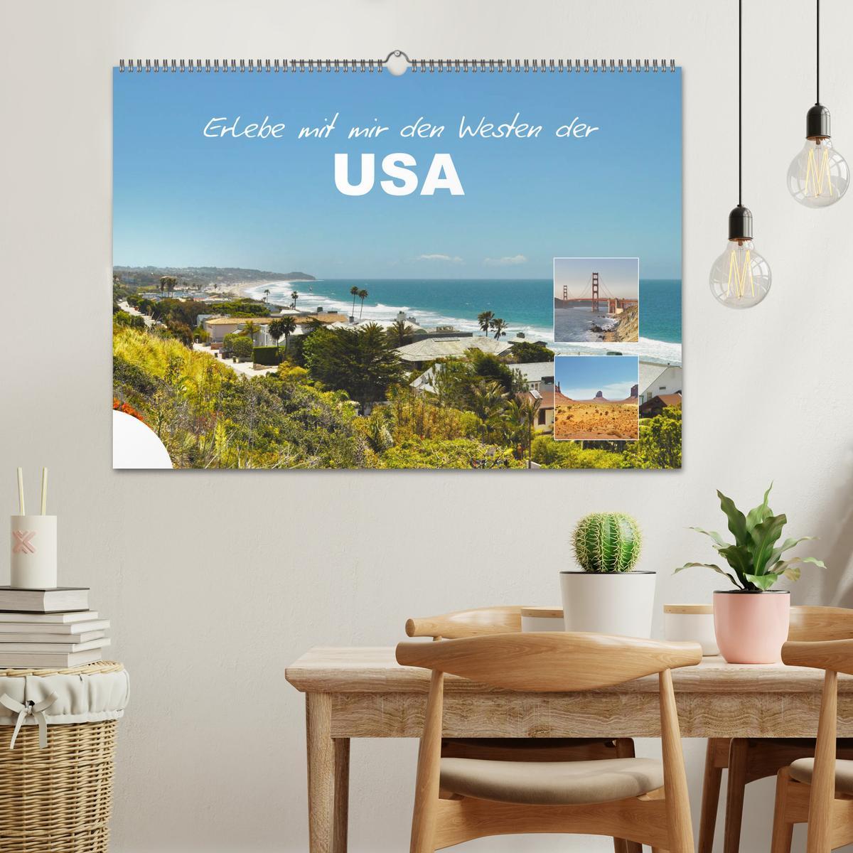 Bild: 9783435111022 | Erlebe mit mir den Westen der USA (Wandkalender 2025 DIN A2 quer),...