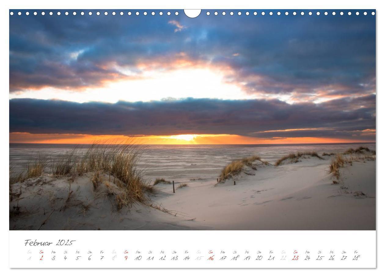 Bild: 9783435601318 | Amrum - Eine farbenfrohe Insellandschaft (Wandkalender 2025 DIN A3...