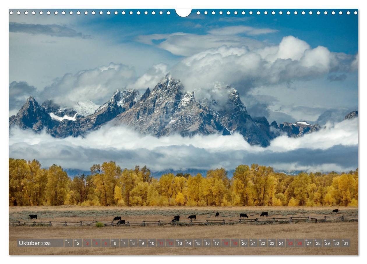 Bild: 9783435119875 | Nationalparks der USA (Wandkalender 2025 DIN A3 quer), CALVENDO...