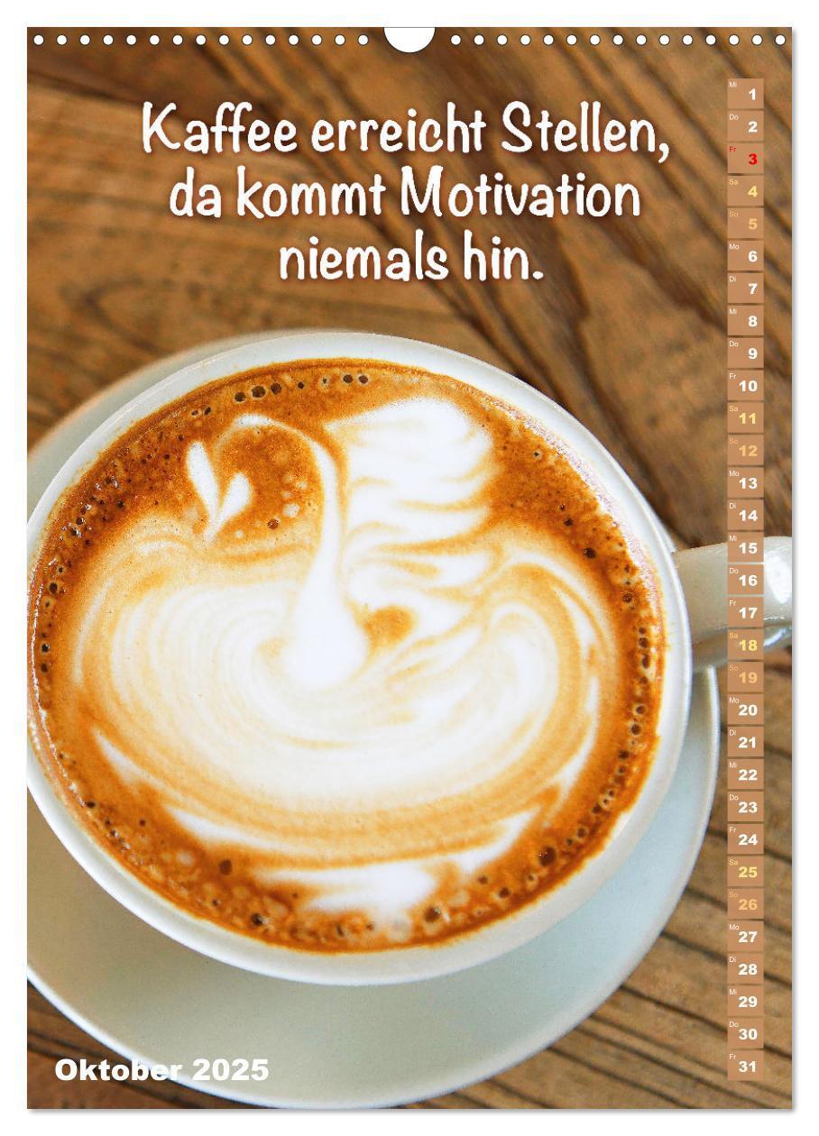 Bild: 9783435856923 | Kaffeestunde: Die Welt der Baristas (Wandkalender 2025 DIN A3...