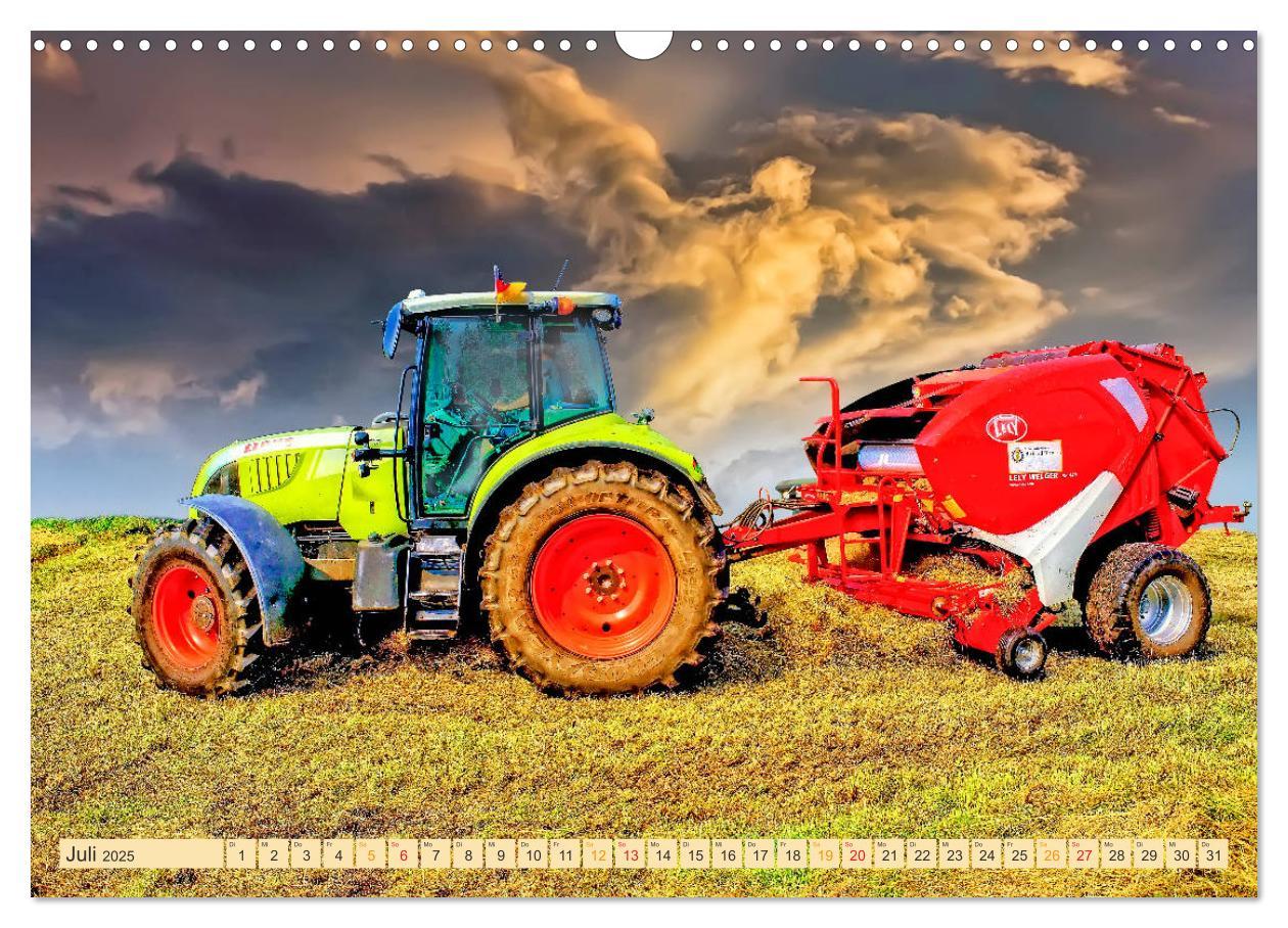 Bild: 9783435381678 | Landwirtschaft - Hightech und Handarbeit (Wandkalender 2025 DIN A3...