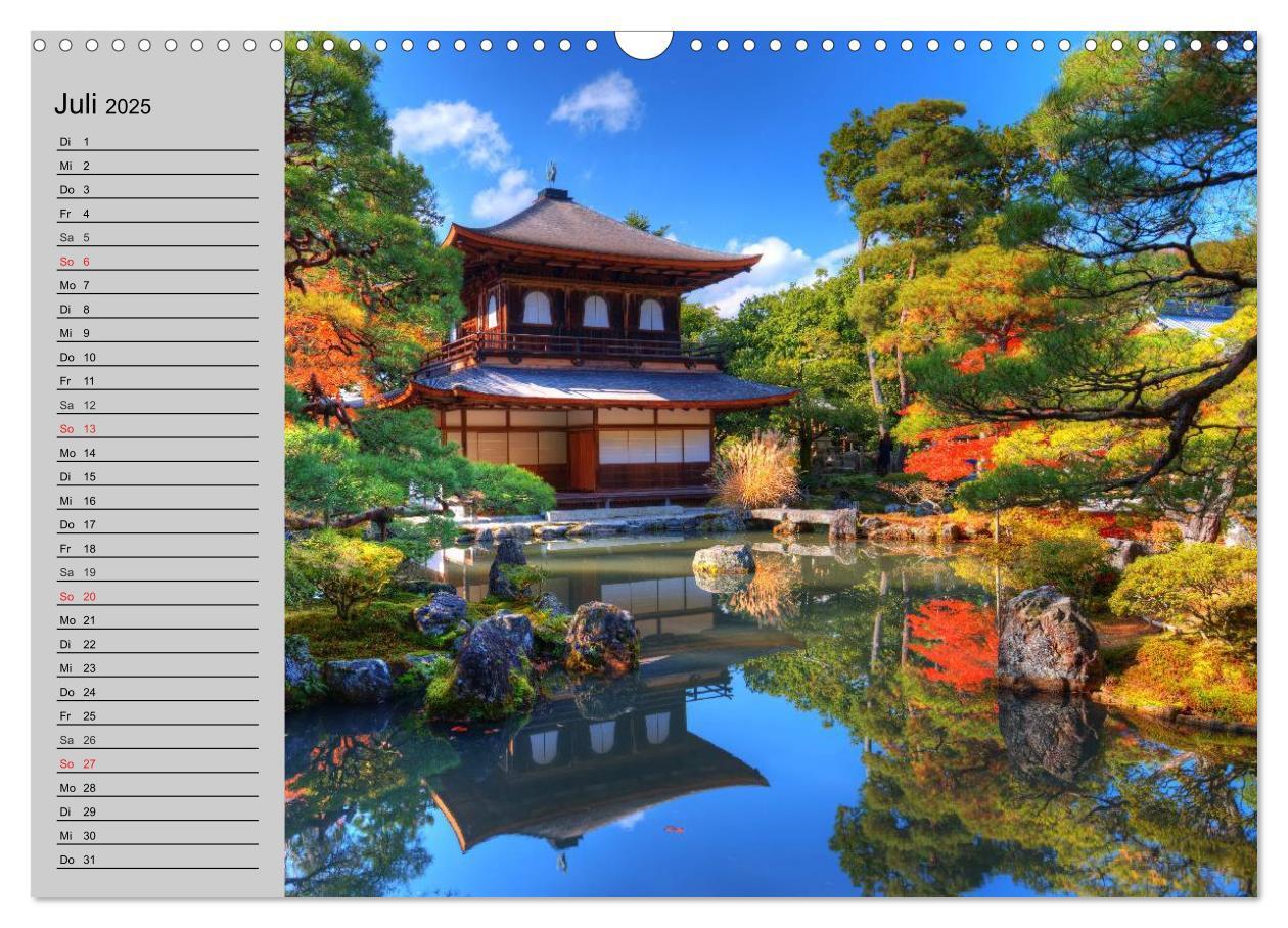 Bild: 9783435535194 | Japan ¿ Impressionen (Wandkalender 2025 DIN A3 quer), CALVENDO...