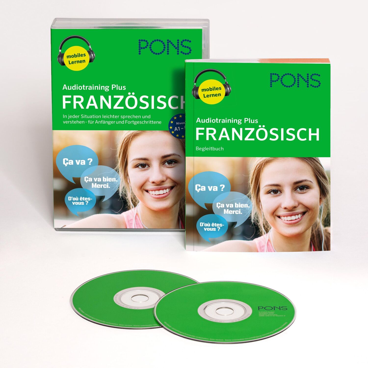 Bild: 9783125623118 | PONS Audiotraining Plus Französisch | MP3 | 245 S. | Französisch