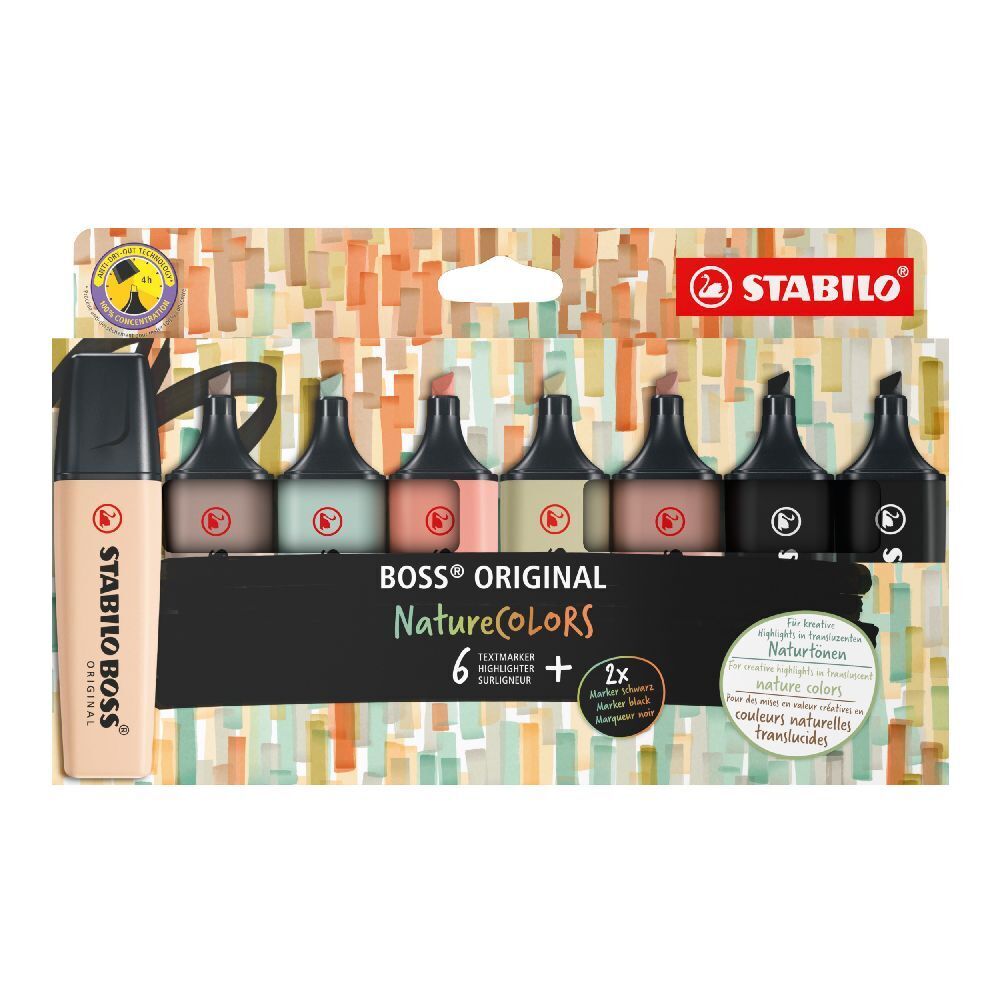 Cover: 4006381603157 | STABILO BOSS ORIGINAL NatureCOLORS 8er Etui | Stück | Karton | 2023