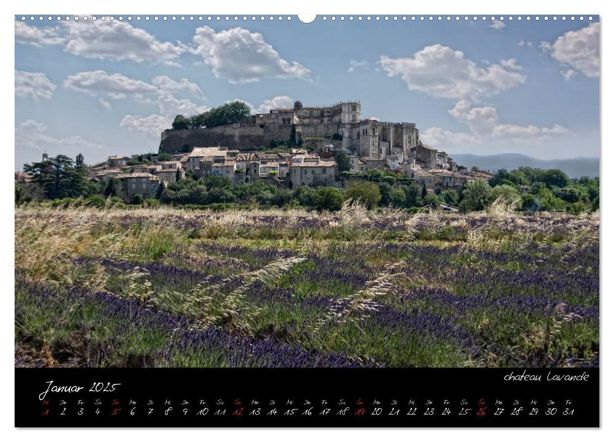 Bild: 9783435757442 | Provence romantique (Wandkalender 2025 DIN A2 quer), CALVENDO...