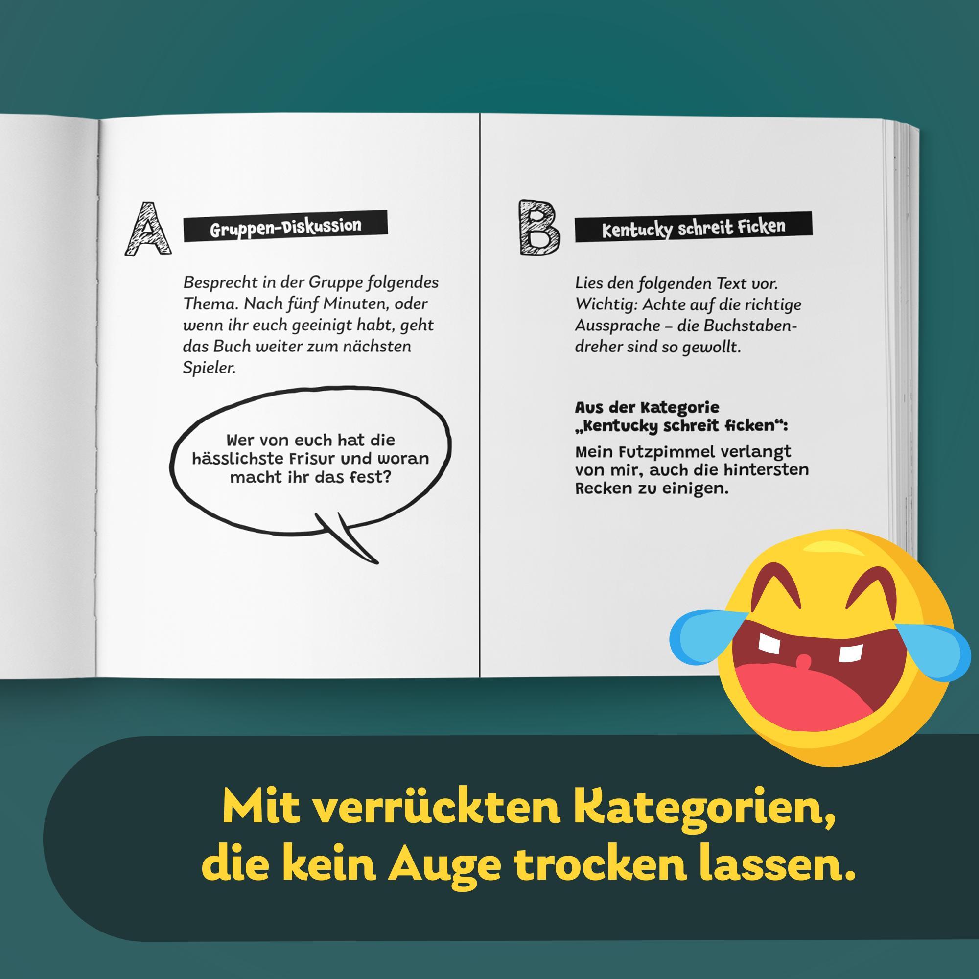 Bild: 9783985610181 | Nicht lachen - Das Party-Spiel: Ab 18 Edition: LOL, wie lustig ist...