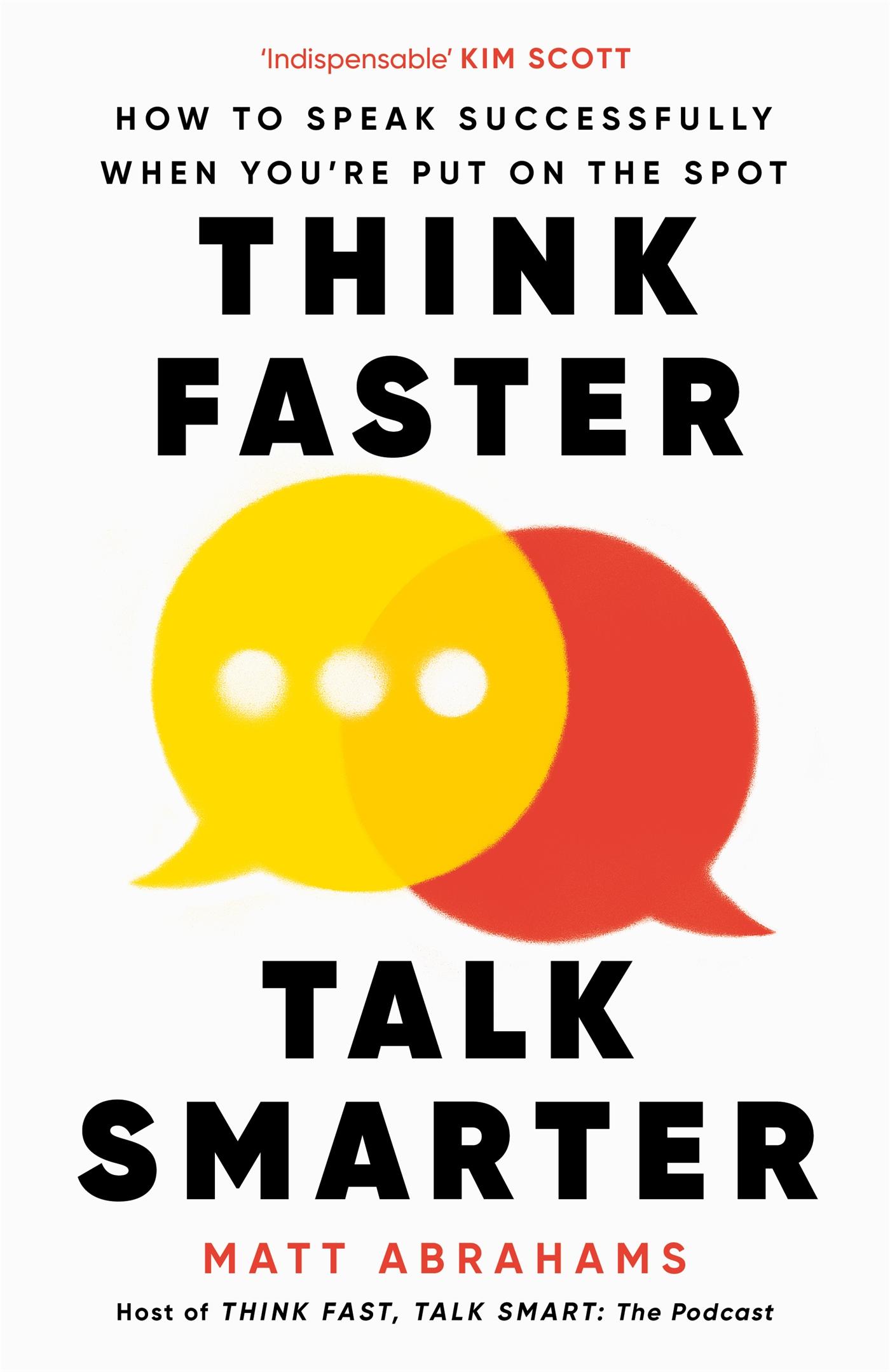 Cover: 9781035024964 | Think Faster, Talk Smarter | Matt Abrahams | Taschenbuch | 256 S.