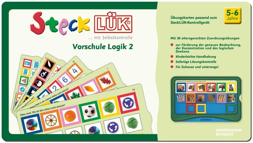 Cover: 9783837782165 | SteckLÜK | Vorschule Logik 2: Alter 5-6 (grün), SteckLÜK 7, Vorschule