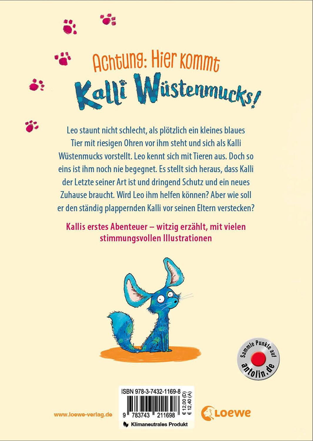 Rückseite: 9783743211698 | Hier kommt Kalli Wüstenmucks (Band 1) | Julie Leuze (u. a.) | Buch