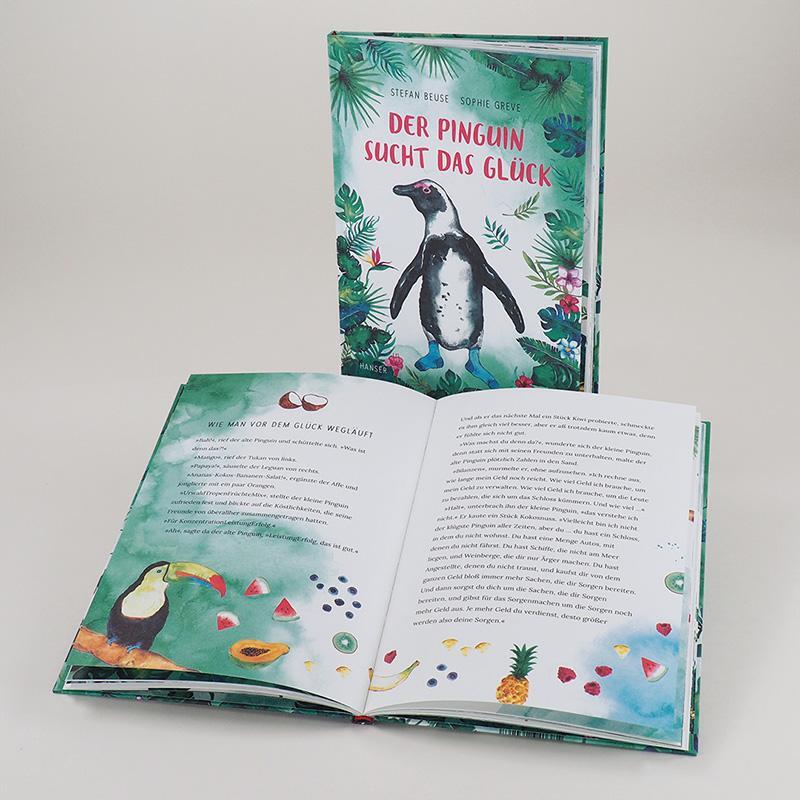 Bild: 9783446264267 | Der Pinguin sucht das Glück | Stefan Beuse (u. a.) | Buch | 64 S.