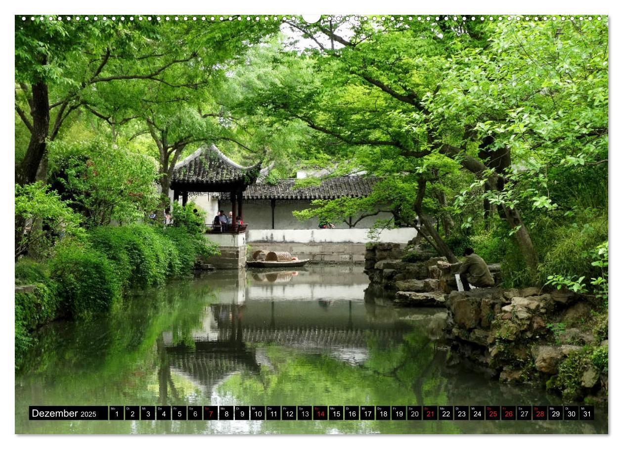 Bild: 9783435335541 | Im chinesischen Garten (Wandkalender 2025 DIN A2 quer), CALVENDO...