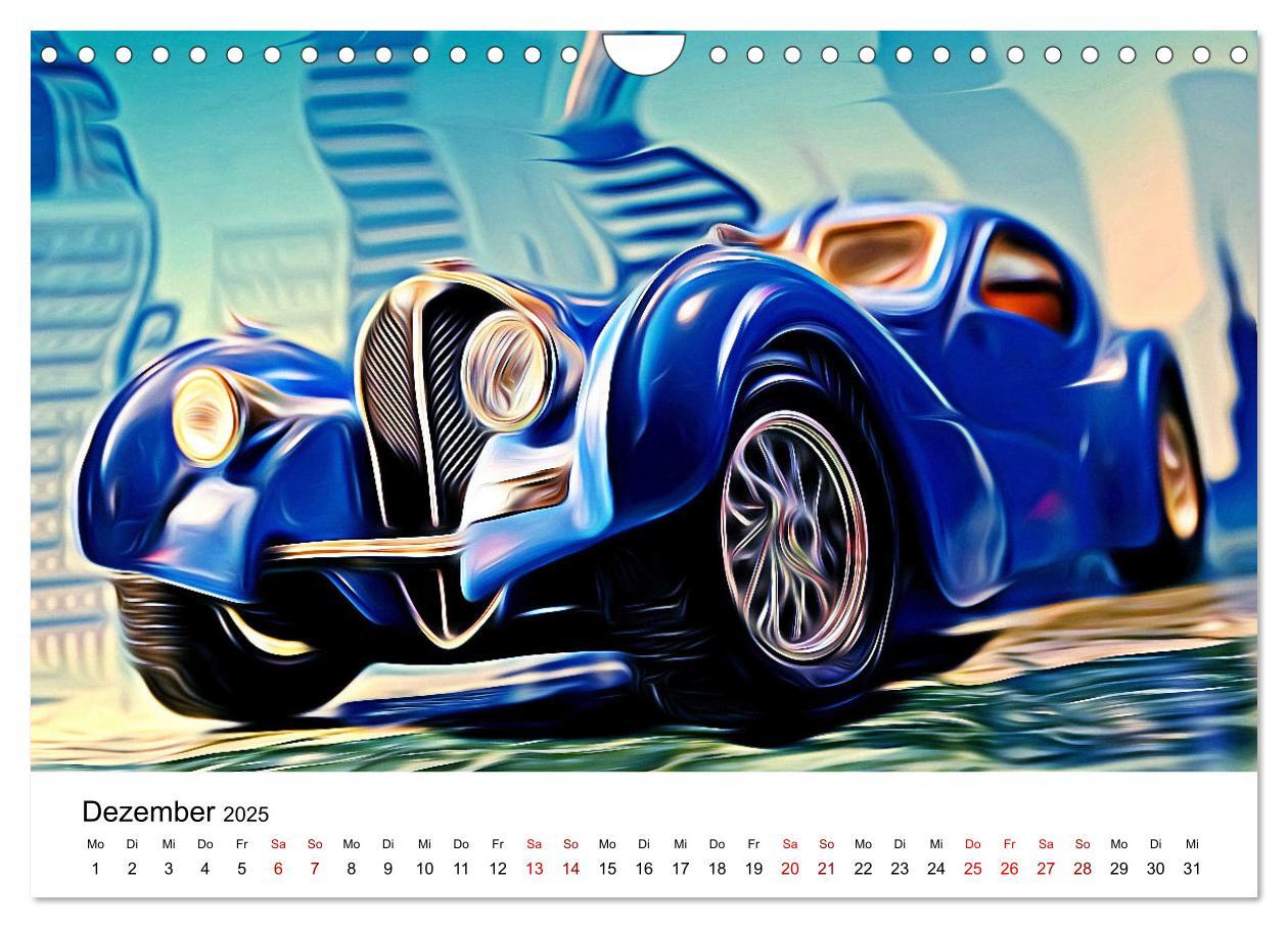 Bild: 9783435019878 | Surreale Autowelten (Wandkalender 2025 DIN A4 quer), CALVENDO...