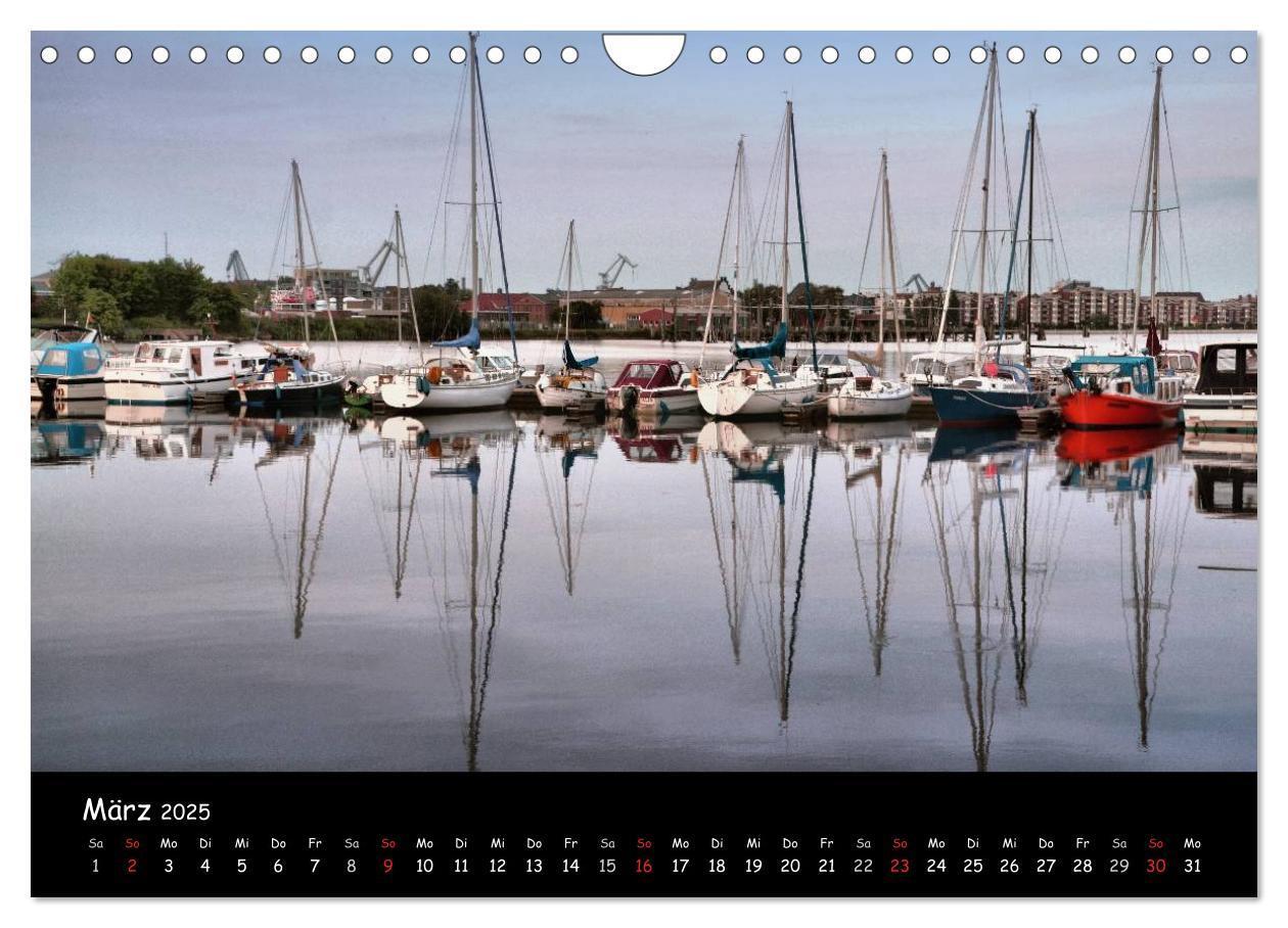 Bild: 9783435781935 | Wilhelmshaven (Wandkalender 2025 DIN A4 quer), CALVENDO Monatskalender