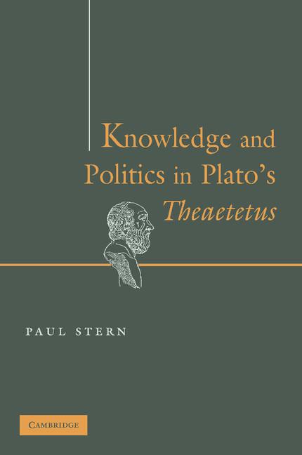 Cover: 9781107407923 | Knowledge and Politics in Plato's Theaetetus | Paul Stern | Buch