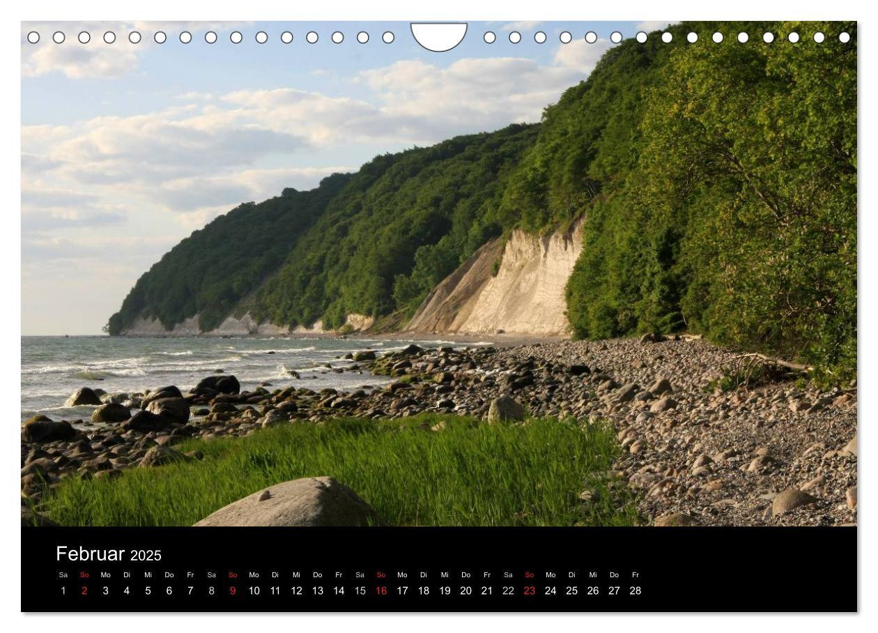 Bild: 9783435841820 | Rügen (Wandkalender 2025 DIN A4 quer), CALVENDO Monatskalender | Hill