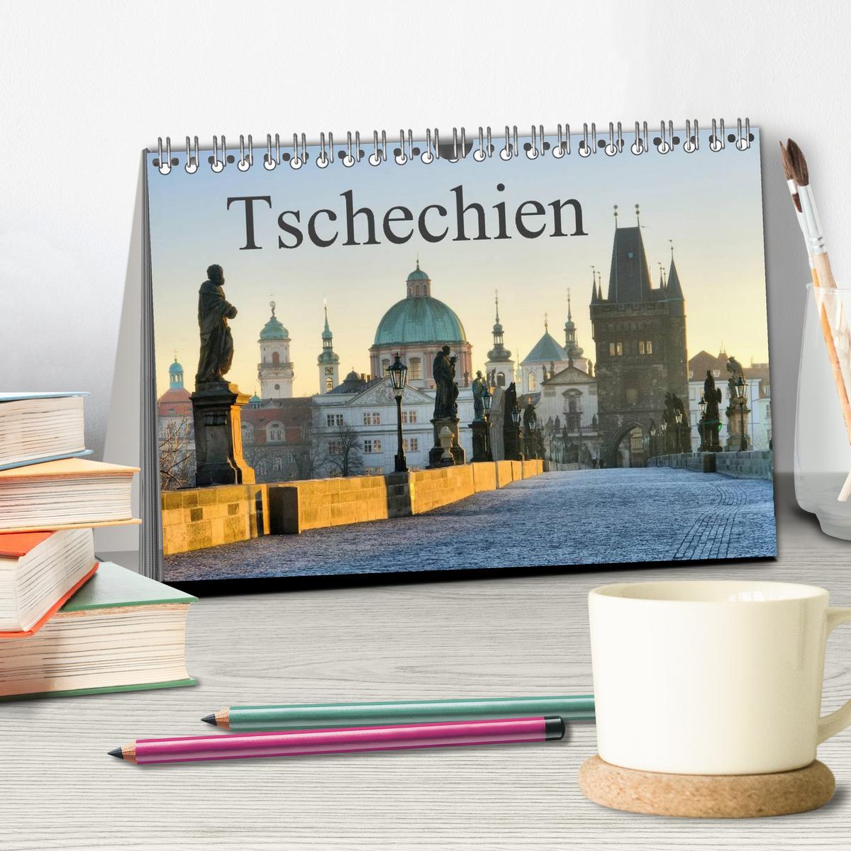 Bild: 9783435731176 | Tschechien (Tischkalender 2025 DIN A5 quer), CALVENDO Monatskalender